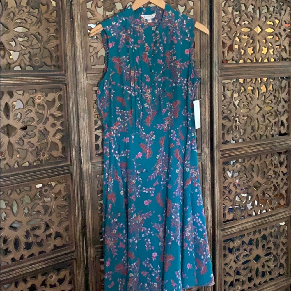 NWT Nanette Lepore Floral Sleeveless Dress Size 10